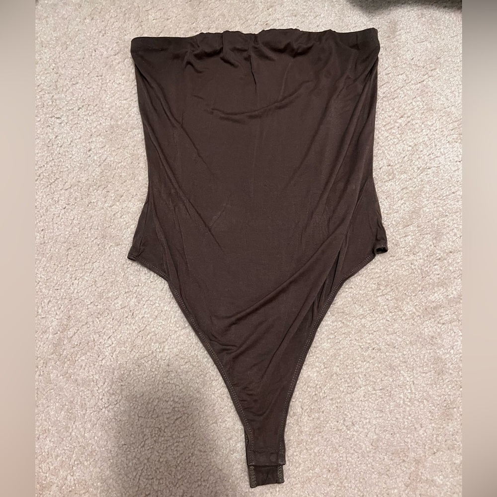 Olive green bodysuit